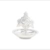 Flower wierookstandaard in puur zilver