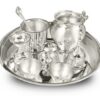 Royal Puja Thali in puur zilver - Groot